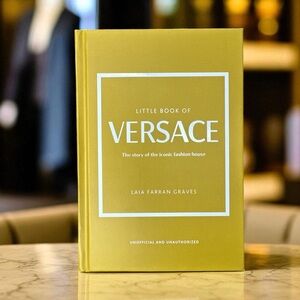 Versace Gold Hardcover Book